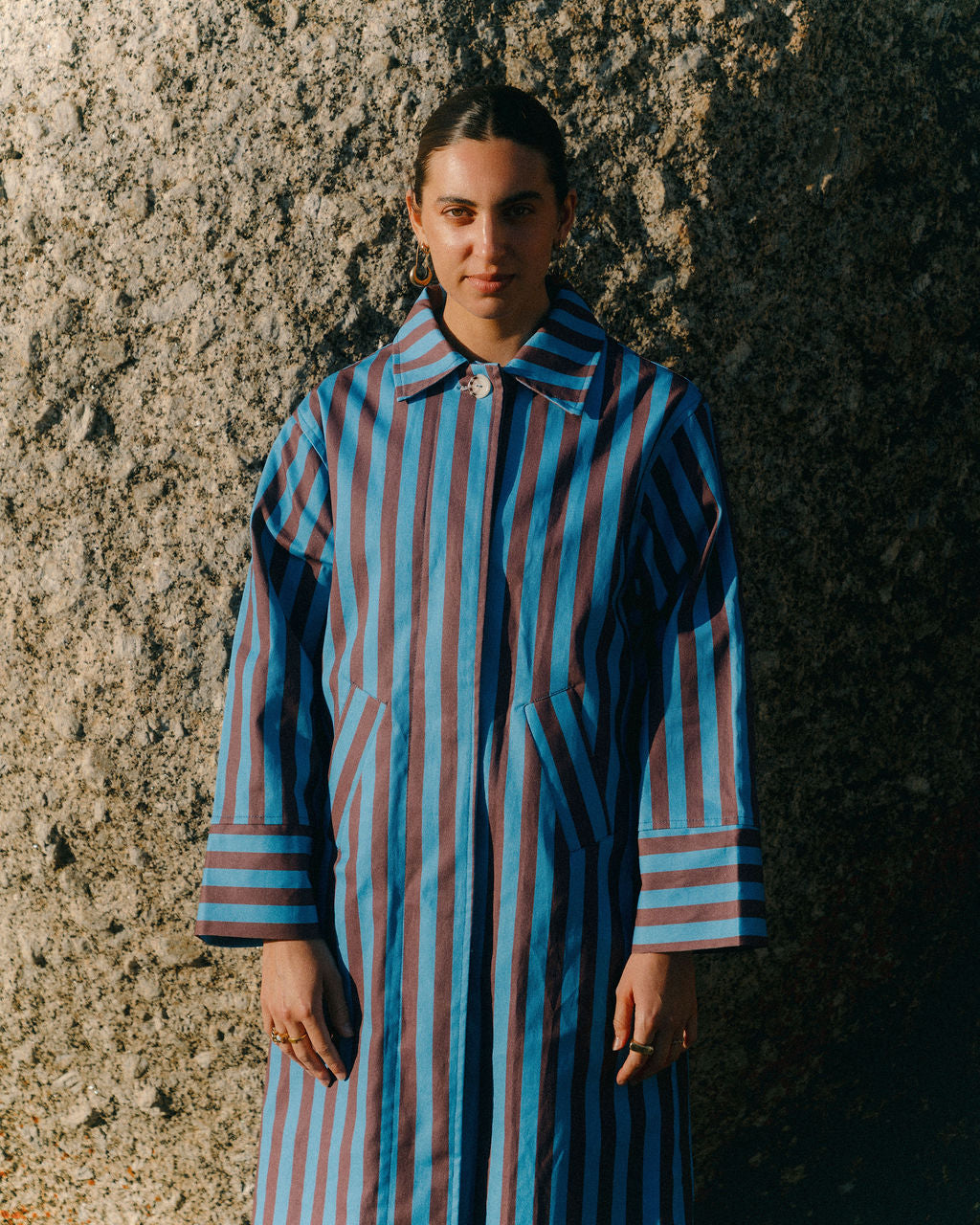 The Indigo Berry Coat