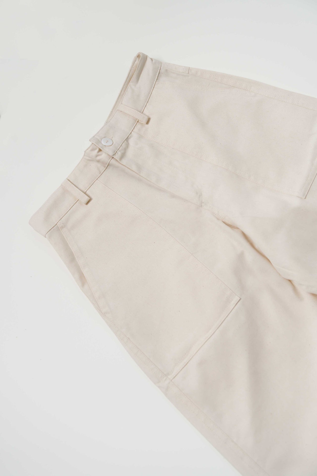 Ivory Wildflower Trousers