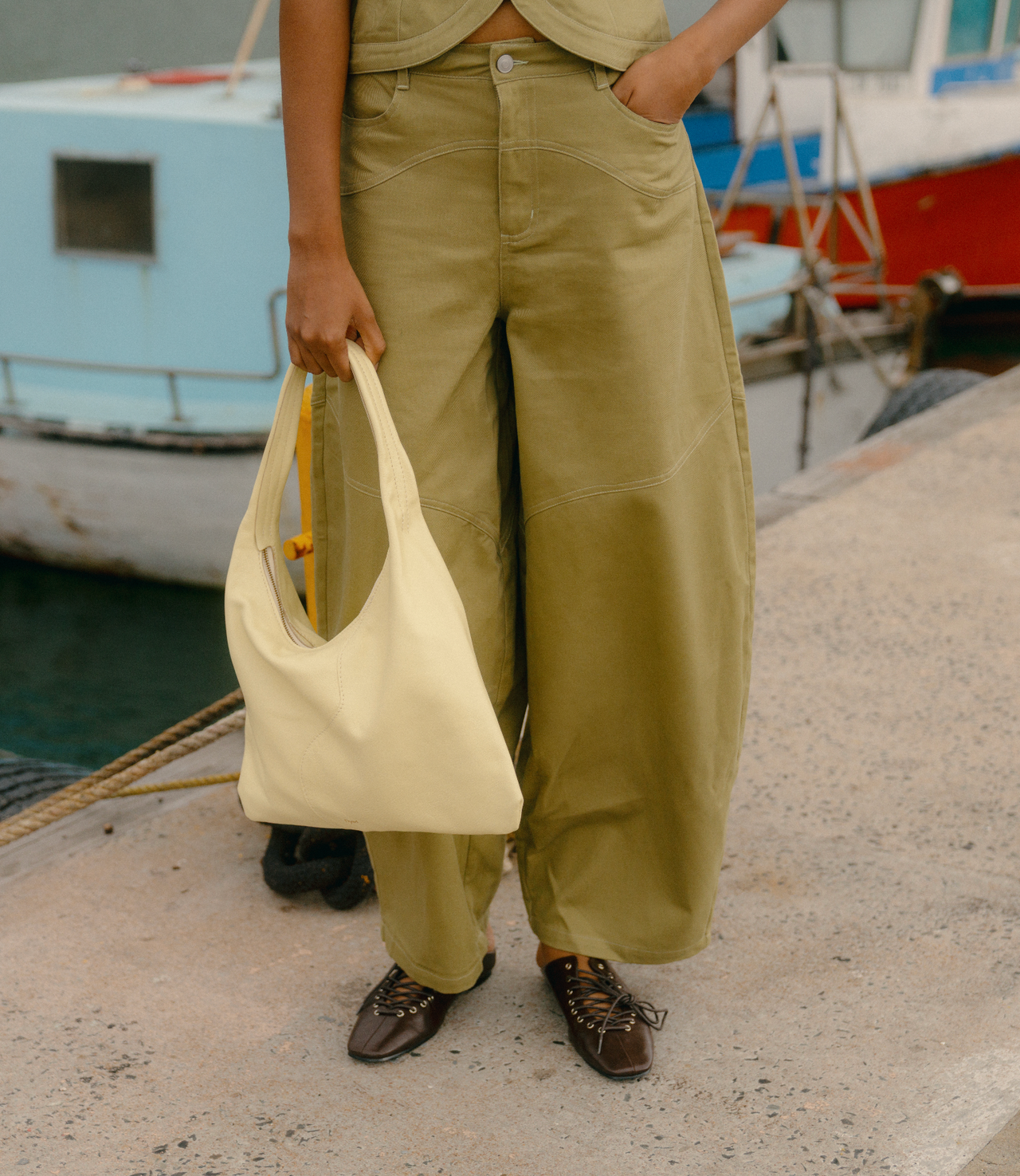 Western Barrel Pants